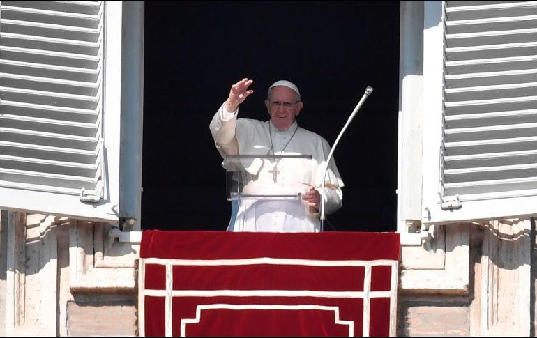 Francisco instó a los fieles a rezar por las víctimas de estos ataques. AFP/A. Solaro