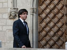 El Tribunal de España dictaminó que Puigdemont debe estar presente en el Parlamento catalán para ser envestido. AFP / ARCHIVO