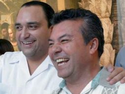 Mauricio Góngora (d) enfrenta fos carpetas más por peculado.  ESPECIAL /