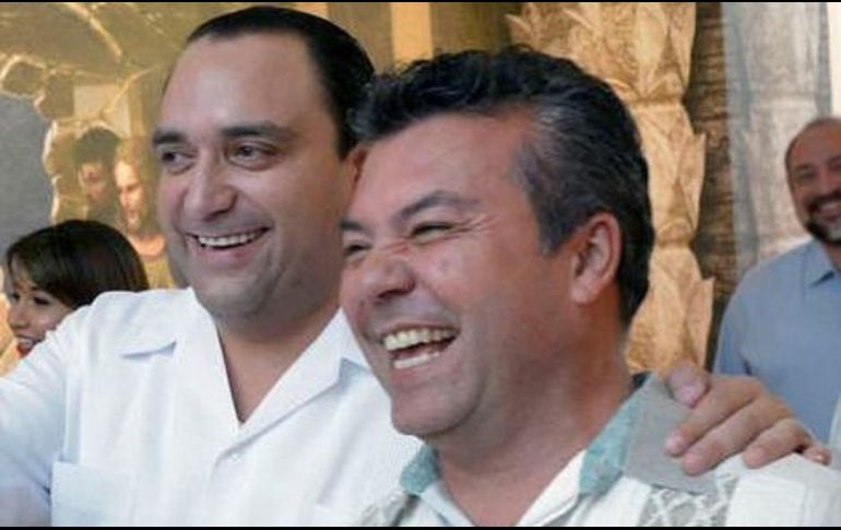 Mauricio Góngora (d) enfrenta fos carpetas más por peculado.  ESPECIAL /