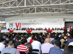 En la Primera Sesión Ordinaria del Sexto Consejo Político Estatal del PRI Jalisco también se presentó el plan para las elecciones 2018. TWITTER / @PRI_Jalisco_