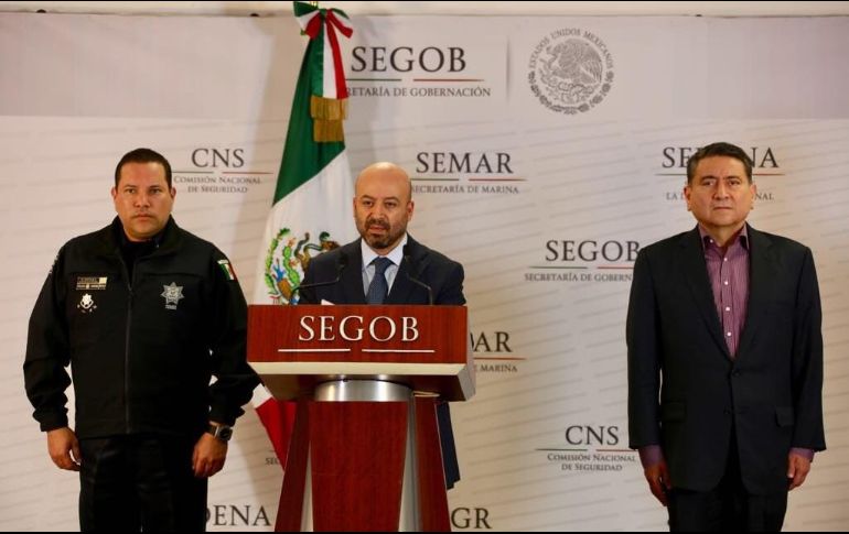 Renato Sales Heredia informó que durante su captura le fue asegurada un arma corta. TWITTER / @PoliciaFedMx