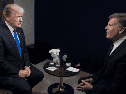 La entrevista con el canal británico ITV fue grabada el pasado jueves en Davos (Suiza) durante una reunión bilateral del presidente Trump. TWITTER/ @realDonaldTrump