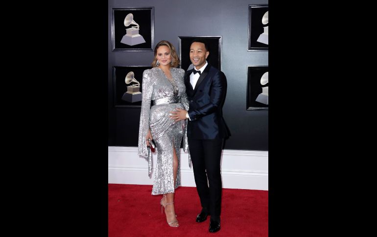 John Legend y su esposa Chrissy Teigen.