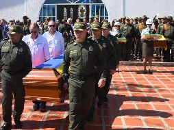 El ataque dejó cinco uniformados muertos y 41 heridos. EFE / J. Payares