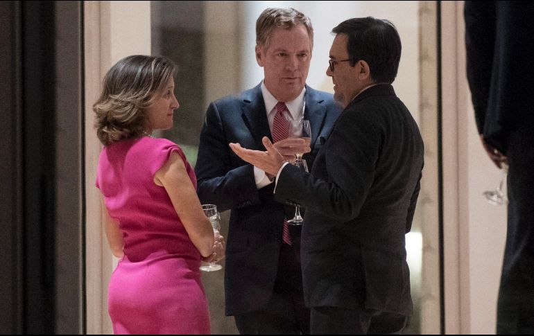 La prensa estadounidense especula que las negociaciones se extienderán hasta marzo de 2019, zanjando así las elecciones de 2018 en México y EU. AP/Archivo