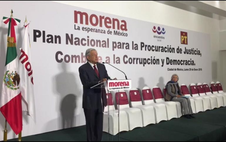 El político menciona que, 