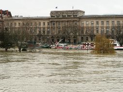 Inundaciones. El aumento del caudal es uno de los más intensos en los últimos años. NTX