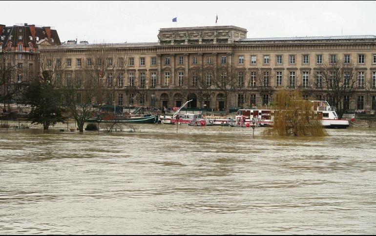 Inundaciones. El aumento del caudal es uno de los más intensos en los últimos años. NTX