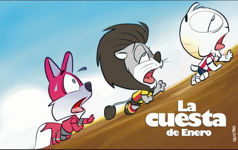 Humor. A los equipos tapatíos no les ha ido muy bien en el Clausura 2018. ESPECIAL/QUCHO