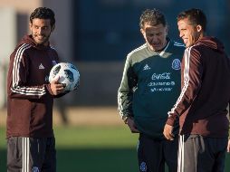 Al no ser fecha FIFA, Juan Carlos Osorio tuvo que echar mano de jugadores de la Liga MX, así como de los hermanos Dos Santos y Carlos Vela, quienes están por empezar temporada en la MLS. MEXSPORT / C. De Marchena