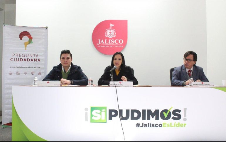 Dentro de la plataforma, del 1 al 6 de febrero, los ciudadanos podrán revisar el informe, detallan en rueda de prensa. TWITTER / @SEPAFJalisco