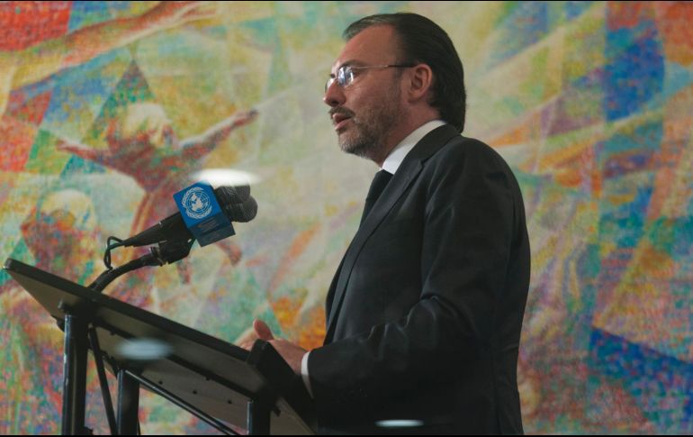 Videgaray asistió al Senado como invitado de la bancada del PRI a sus trabajos preparatorios de su agenda legislativa. EFE/ARCHIVO