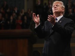 El mensaje que más retuits logró era un tuit que contenía un enlace para ver en directo el discurso. AFP/W. McNamee