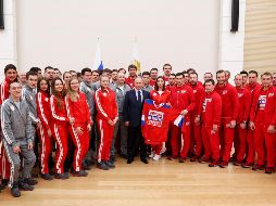 ''Es doblemente más difícil (de participar en los Juegos Olímpicos) cuando el deporte se mezcla con acontecimientos (...) que le son ajenos, con la política u otra cosa'', lamentó el mandatario. EFE / G. Dukor