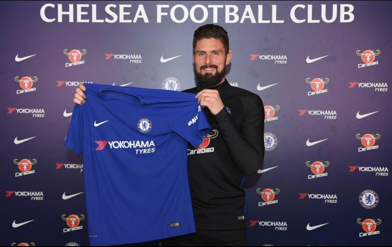 El galo compartirá la delantera del equipo azul con el español Álvaro Morata. TWITTER / @ChelseaFC