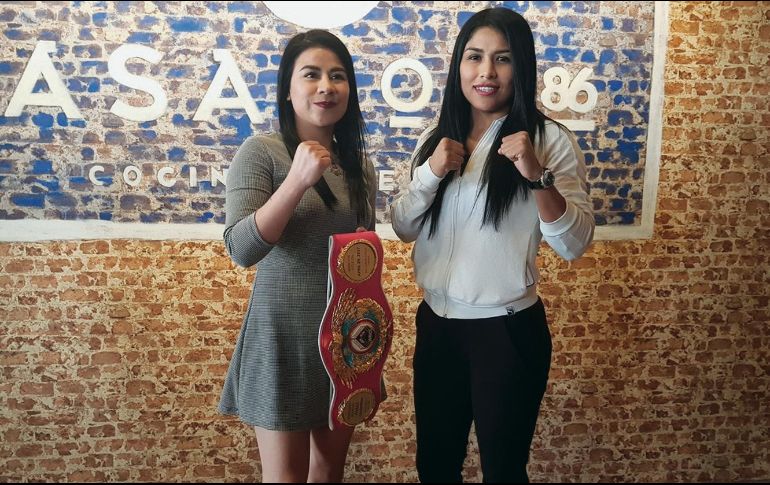 Cetro en juego. Montserrat Alarcón (izquierda) expondrá su corona ante Arely Muciño. EL INFORMADOR/D. Reos