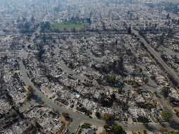 Los incendios de octubre y noviembre de 2017 destruyeron más de 32 mil viviendas y tomaron la vida de 45 personas. AP/J. Chiu
