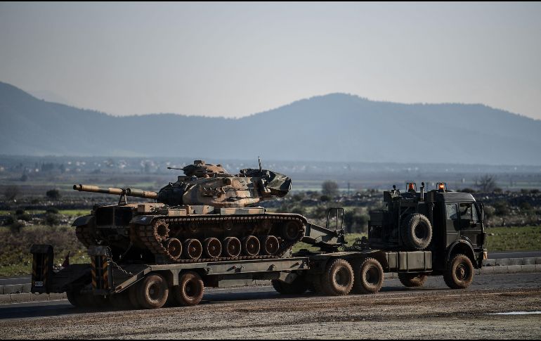 Las incursiones aéreas tuvieron lugar el pasado 29 de enero. AFP/O. Kose