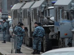 Agentes incautaron un artefacto explosivo, armas y munición. AP/ARCHIVO