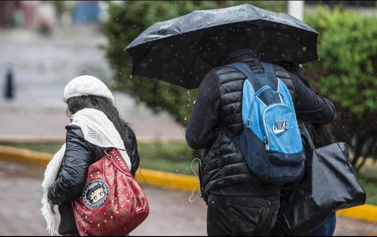 Se esperan lluvias intermitentes con acumulados fuertes en la entidad, así como bajas temperaturas durante el día. EL INFORMADOR/ARCHIVO