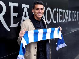 Moreno fue fichado por el club Txuri Urdin proveniente de la Roma, con el que tuvo escasas oportunidades y ahora buscará recuperar la regularidad en Europa con miras a Rusia 2018. EFE / J. Herrero