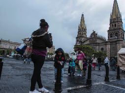 Un reporte del Instituto de Astronomía y Meteorología de la UdeG refiere que la entrada de humedad del Pacífico ocasionará nubosidad y lluvias en el occidente del país. EL INFORMADOR / ARCHIVO