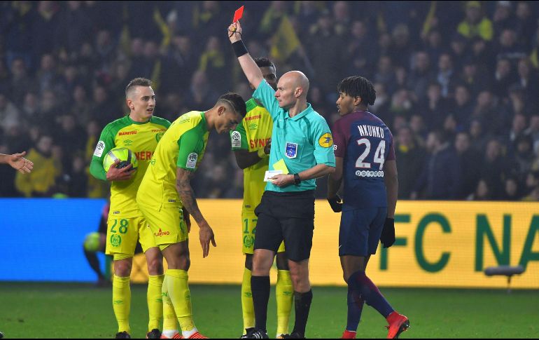 Chapron recibió su castigo con 