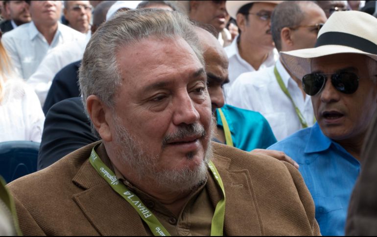 La prensa oficial cubana informó que tras varios meses con depresión, Fidel Castro Díaz-Balart, de 68 años, se suicidó. AFP / ARCHIVO