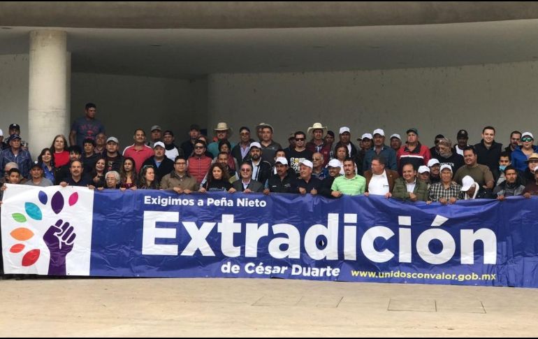 Este viernes, la caravana realizará una Marcha por la Dignidad, que será encabezada por Javier Corral. TWITTER / @AmediJalisco