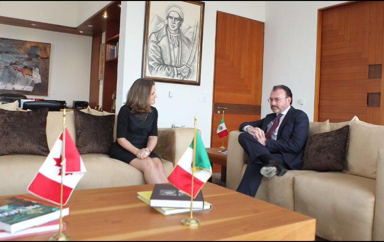 Luis Videgaray reiteró la importancia de mantener la comunicación al más alto nivel. TWITTER / @LVidegaray