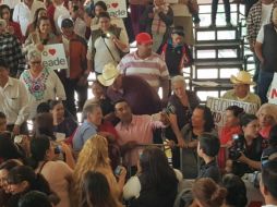 El foro se realiza en la Planta Tajín, con productores del campo de Jalisco y otros estados, así como organizaciones de trabajadores. EL INFORMADOR/ T. Villaseñor