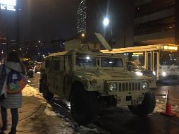 l centro de la ciudad también se ha convertido en un búnker previo al encuentro que se celebrará el domingo 4 de febrero. EL INFORMADOR / P. Gallardo