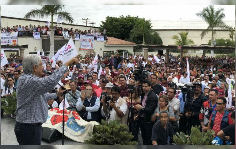 López Obrador confió en que el secretario de Estado de EU actuará de manera responsable, que no intervenga en los asuntos que solo competen a los mexicanos. TWITTER / @lopezobrador_