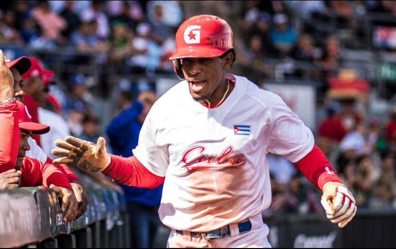 Los cubanos tomaron la ventaja en la parte baja de la primera entrad. TWITTER/@SDCJalisco2018