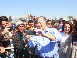 Meade visitó Tala, Jalisco, donde encabezó el Foro Puntos de Encuentro: Por un campo próspero. EL INFORMADOR / G. Gallo