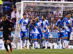 A pesar de la clara intención ofensiva, el Rebaño no logró acortar distancias e hilvana su segunda derrota consecutiva. EFE / F. Guasco