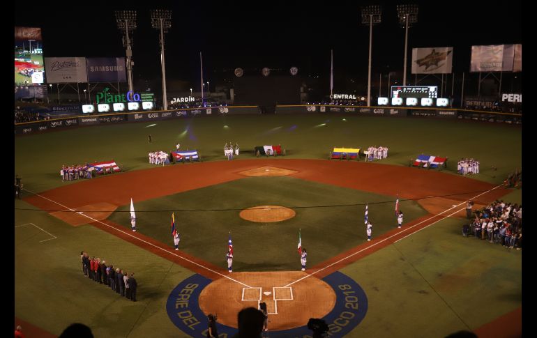 Durante la inauguración se interpretaron los himnos nacionales de Cuba, República Dominicana, Puerto Rico, Venezuela y México. EL INFORMADOR / F. Atilano