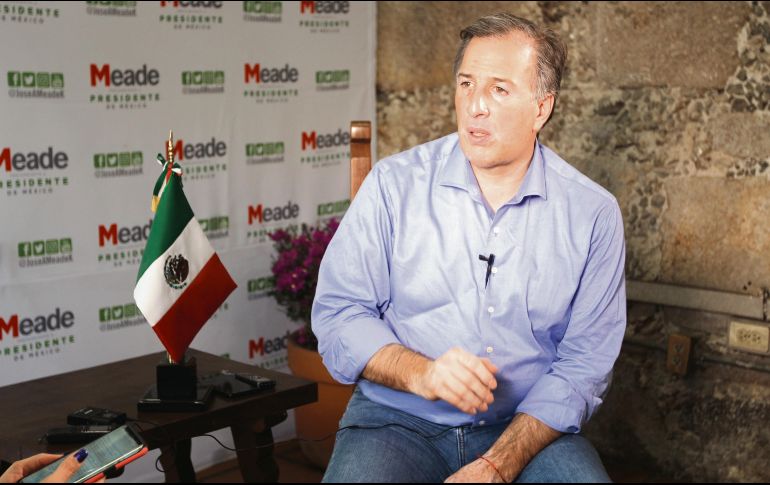 José Antonio Meade, precandidato del PRI, PVEM y Nueva Alianza. EL INFORMADOR/G. Gallo