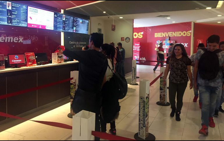 Sólo seis por ciento de la taquilla de la exhibición de películas es de cintas mexicanas. SUN/ ARCHIVO