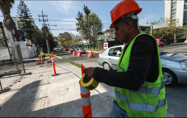 Se realizará la colocación de arcos de acero que soportarán la membrana de las estaciones Patria e Isla Raza. EL INFORMADOR/ARCHIVO