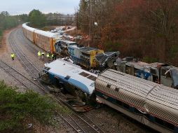 El accidente tuvo lugar en Cayce, cerca de Columbia, la capital del Carolina del Sur. AP/T. Dominick