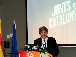Puigdemont podría enfrentar una condena de más de 20 años en prisión por los delitos de los que se le acusa en España. ESPECIAL/ARCHIVO