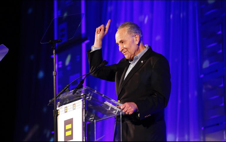 Schumer señaló que la negativa de publicar el memo, podía tomarse como una confirmación de que la divulgación del memo de Nunes tuvo la intención de dañar la investigación del fiscal Mueller. AP/J. DECROW