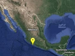 El SSN informó que el movimiento ocurrió a las 19:24 a 37 kilómetros al suroeste de Lázaro Cárdenas. TWITTER / @SSNMexico