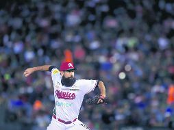 Sin suerte. Ryan Kussmaul fue uno de los relevistas de México que falló ayer ante Venezuela. EL INFORMADOR/F. Atilano