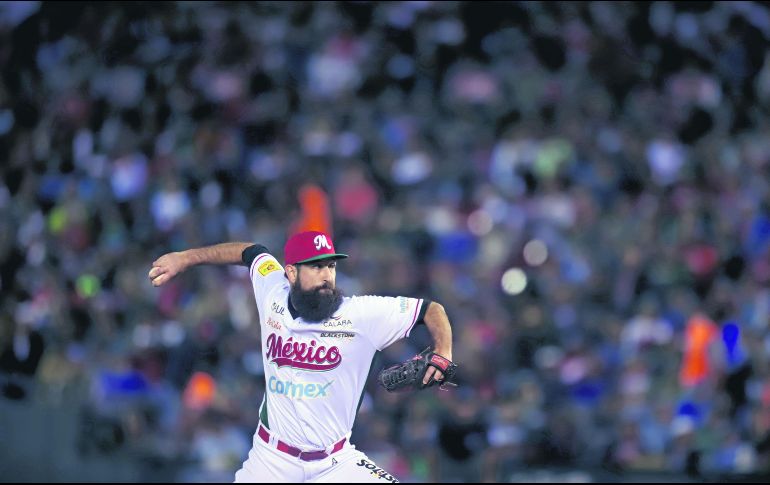 Sin suerte. Ryan Kussmaul fue uno de los relevistas de México que falló ayer ante Venezuela. EL INFORMADOR/F. Atilano