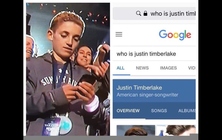 Llueven memes del niño que tomó selfie en el Super Bowl