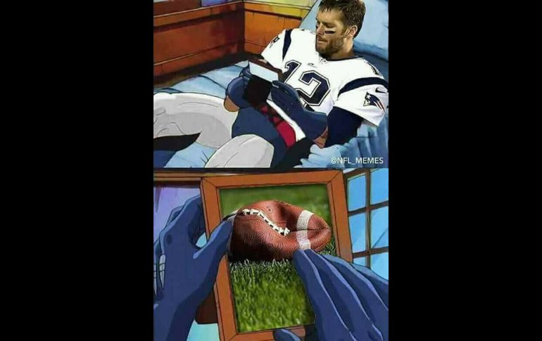 Recordando el escándalo de los balones desinflados. TWITTER