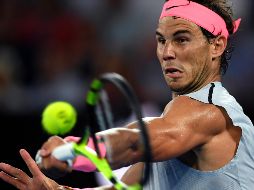 Rafa dijo este lunes que su recuperación va por buen camino, tras sufrir una lesión muscular en la pierna izquierda que lo obligó a abandonar el Abierto de Australia el mes pasado. AP / ARCHIVO